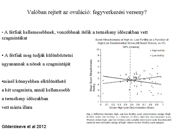 Valóban rejtett az ovuláció: fegyverkezési verseny? • A férfiak kellemesebbnek, vonzóbbnak ítélik a termékeny