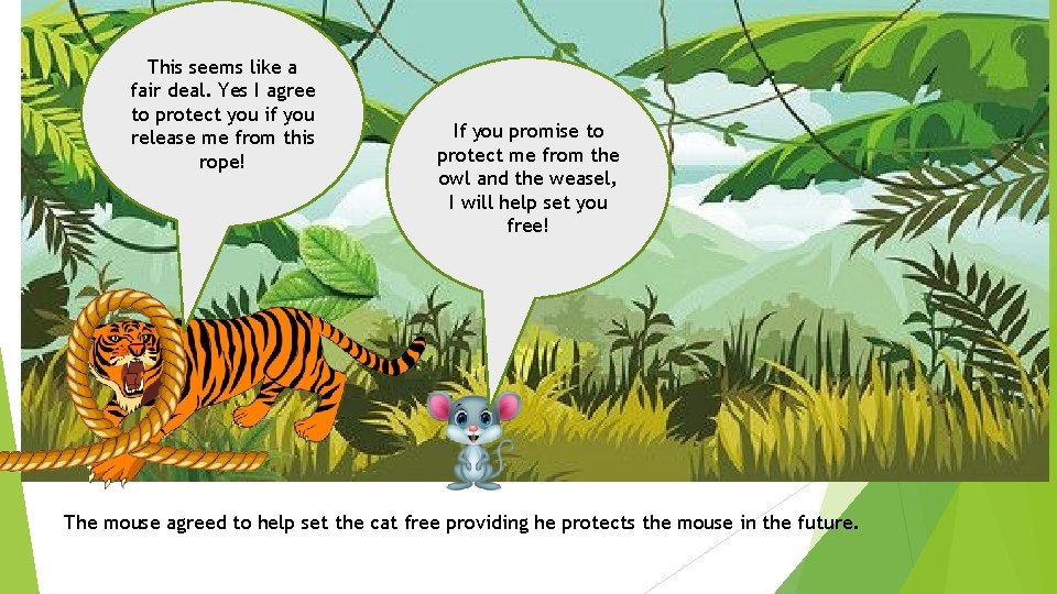 This seems like a fair deal. Yes I agree to protect you if you