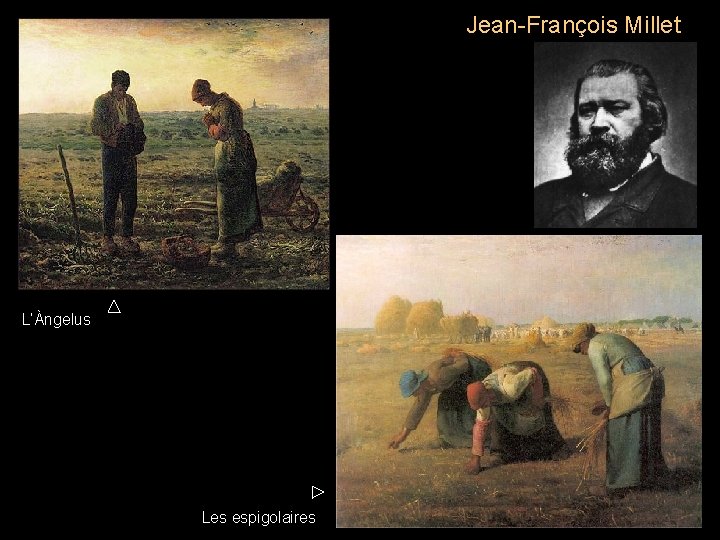 Jean-François Millet L’Àngelus Les espigolaires 