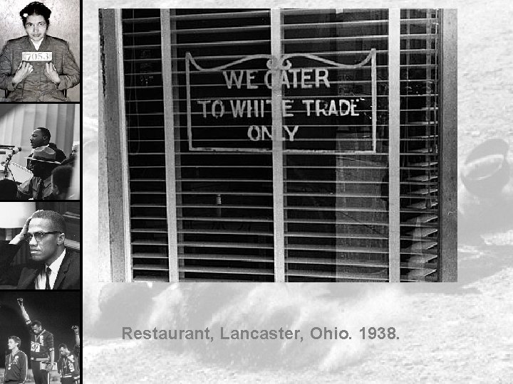 Restaurant, Lancaster, Ohio. 1938. 