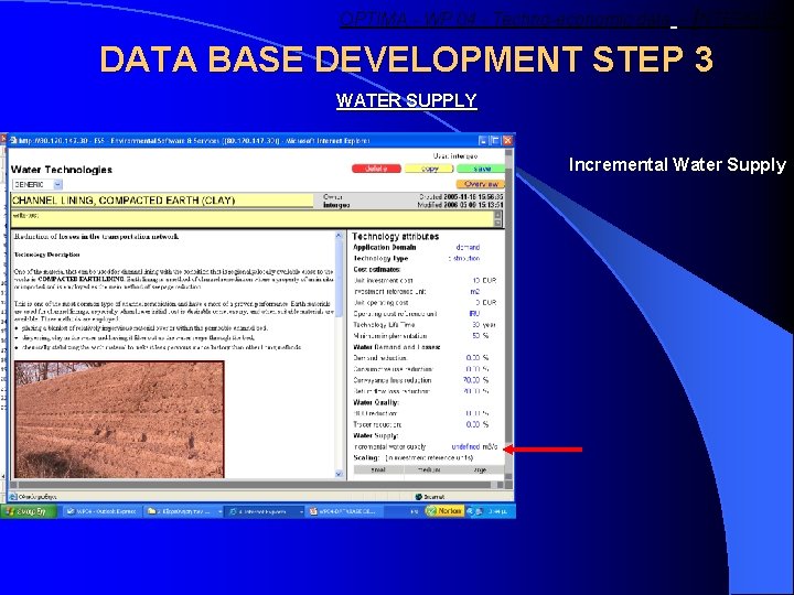 OPTIMA - WP 04 - Techno-economic data – INTERGEO DATA BASE DEVELOPMENT STEP 3