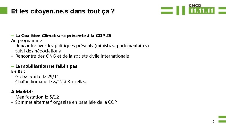 Et les citoyen. ne. s dans tout ça ? La Coalition Climat sera présente