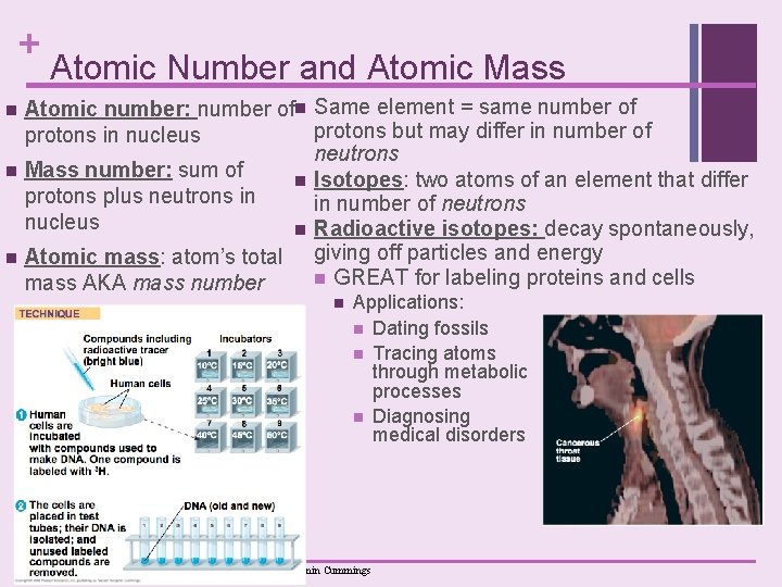 + n n n Atomic Number and Atomic Mass Atomic number: number ofn Same