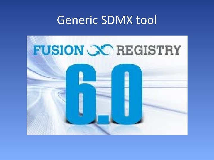 Generic SDMX tool 