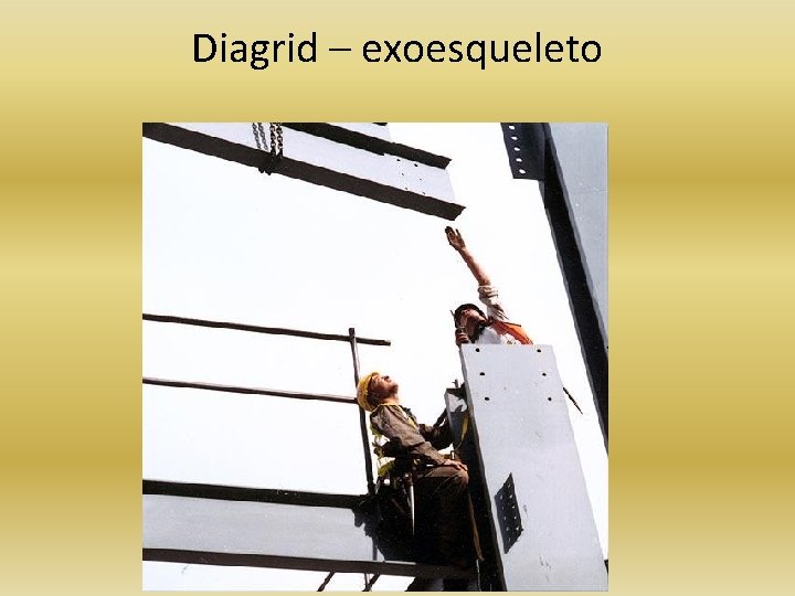Diagrid – exoesqueleto 