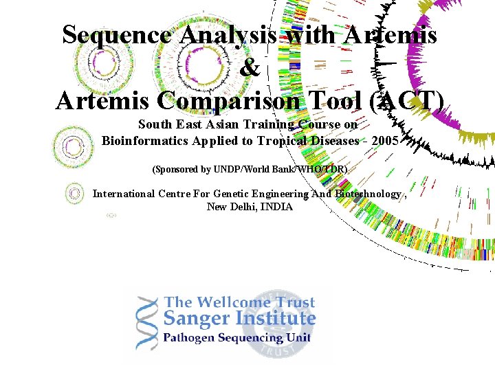 Sequence Analysis with Artemis & Artemis Comparison Tool (ACT) South East Asian Training Course Sequence Analysis with Artemis & Artemis Comparison Tool (ACT) South East Asian Training Course