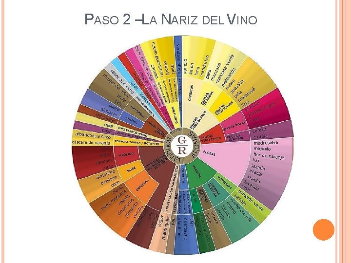 PASO 2 –LA NARIZ DEL VINO 