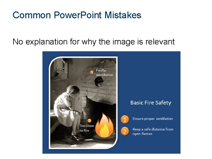Common Power. Point Mistakes No explanation for why the image is relevant 