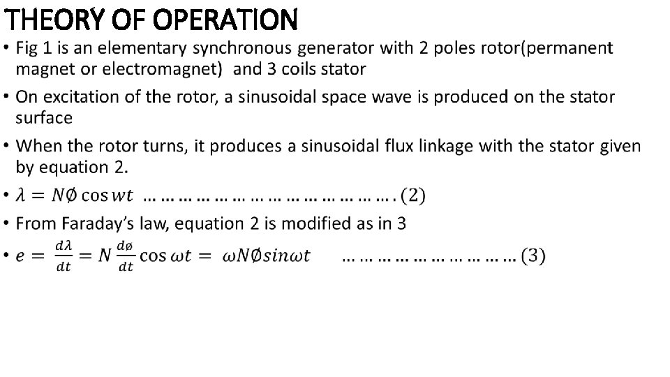 THEORY OF OPERATION • 