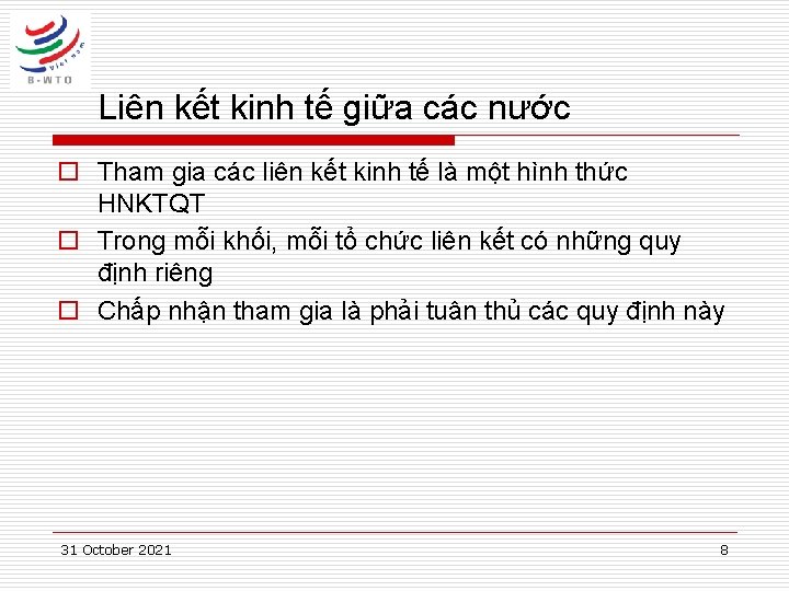 HI NHP KINH T QUC T V DOANH