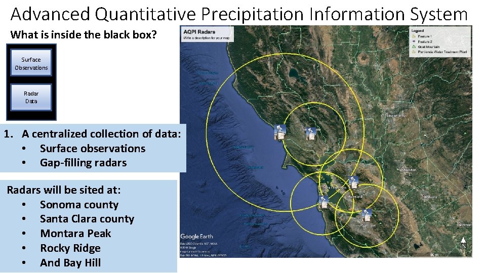 Advanced Quantitative Precipitation Information System What is inside the black box? Surface Observations Radar