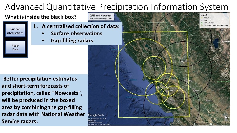 Advanced Quantitative Precipitation Information System What is inside the black box? Surface Observations Radar
