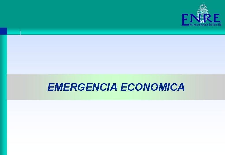 EMERGENCIA ECONOMICA 