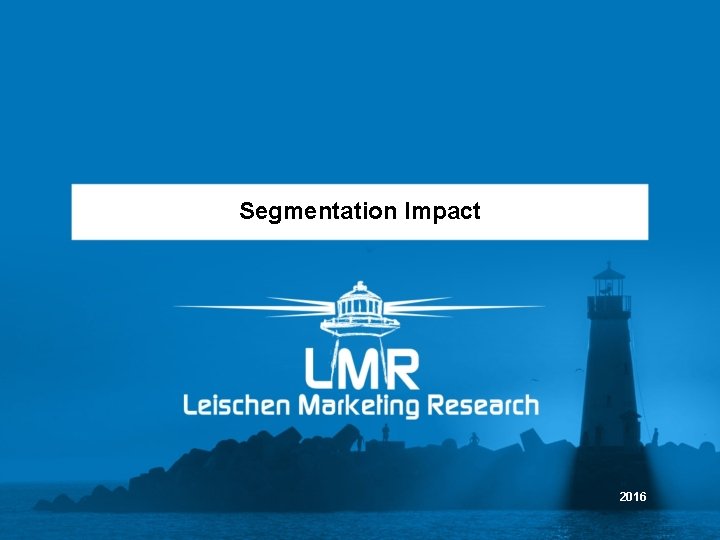 Segmentation Impact 2016 