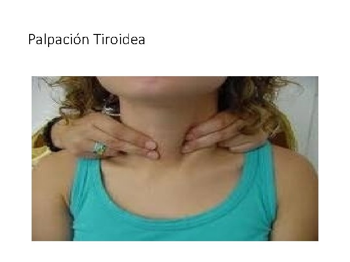Palpación Tiroidea 