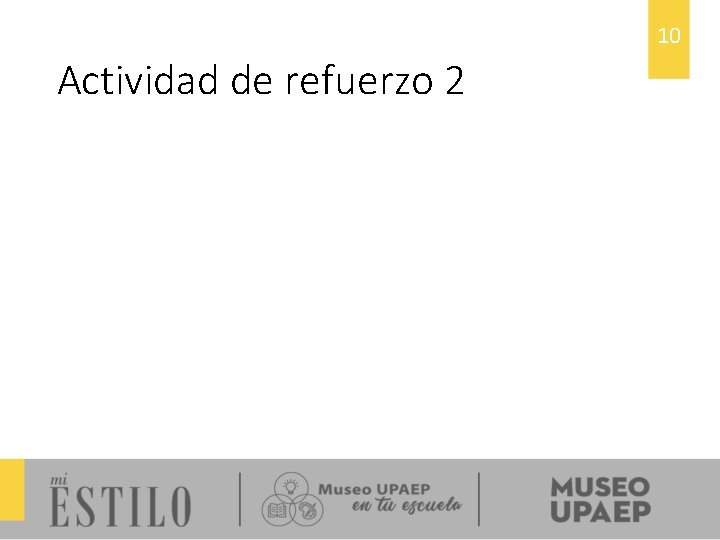 10 Actividad de refuerzo 2 