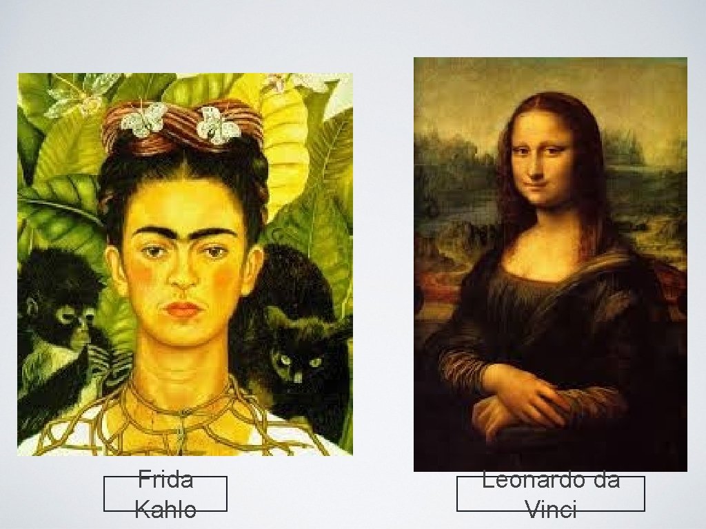 Frida Kahlo Leonardo da Vinci 