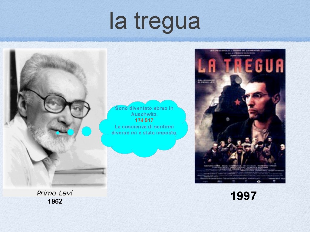 la tregua Sono diventato ebreo in Auschwitz. 174 517 La coscienza di sentirmi diverso