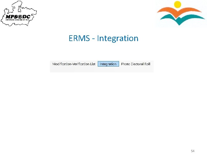 ERMS - Integration 54 