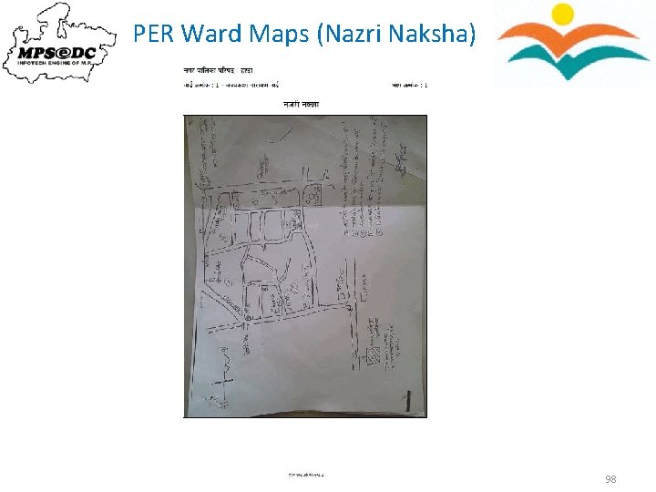 PER Ward Maps (Nazri Naksha) 98 