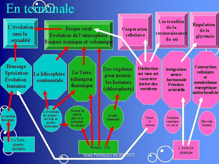 En terminale L’évolution sans la sexualité Brassage Spéciation Évolution humaine La variation Biologique La