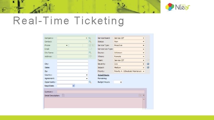 Real-Time Ticketing 