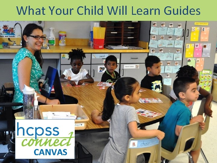 What Your Child Will Learn Guides CANVAS 