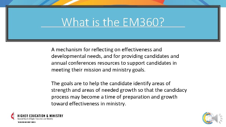 What is the EM 360? A mechanism for reflecting on effectiveness and developmental needs,