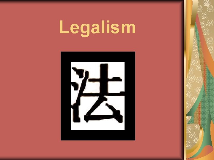 Legalism 