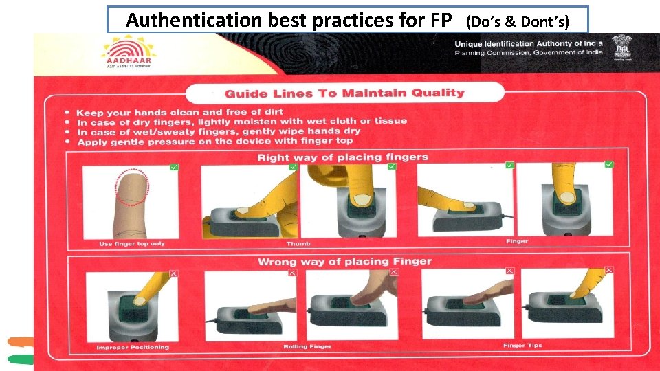 Authentication best practices for FP (Do’s & Dont’s) 