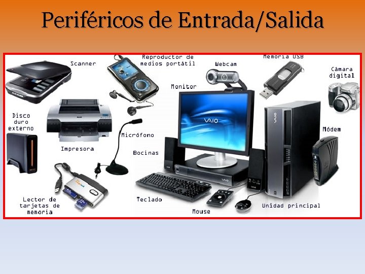 Periféricos de Entrada/Salida Periféricos de Entrada/Salida