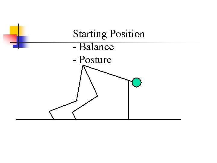 Starting Position - Balance - Posture 