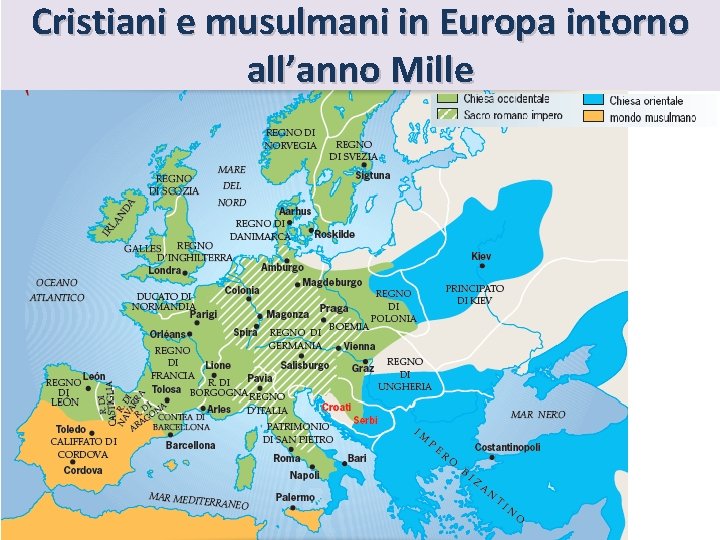 Cristiani e musulmani in Europa intorno all’anno Mille 