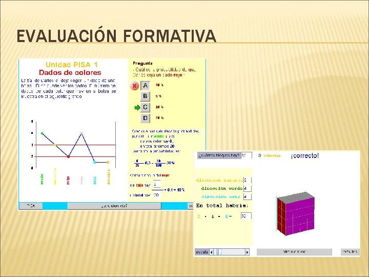 EVALUACIÓN FORMATIVA 