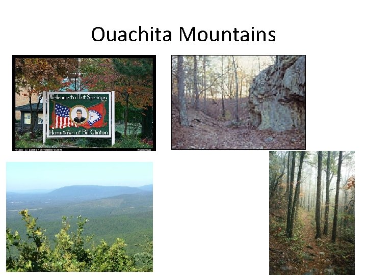 Ouachita Mountains 