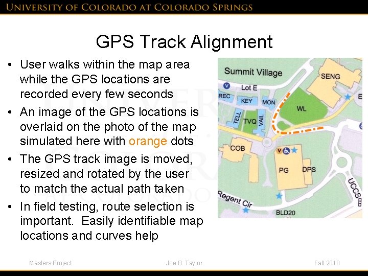 Pedestrian Navigation Using Mobile Devices Georeferencing Photographs of
