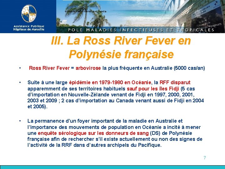 oceanie carte french polynesia III. La Ross River Fever en Polynésie française • Ross