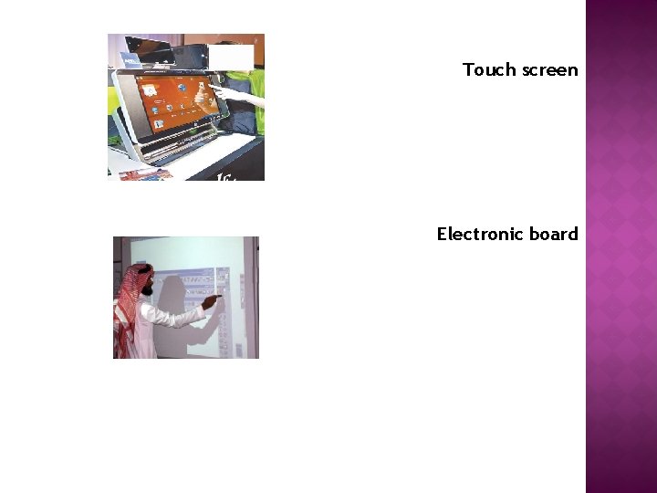 Touch screen Electronic board 