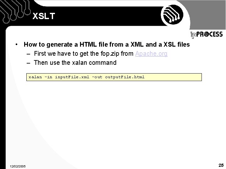 XSLT • How to generate a HTML file from a XML and a XSL