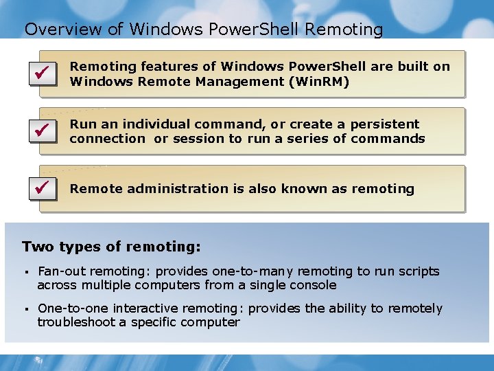 Appendix A Starting Out with Windows Power Shell