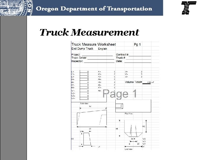 Truck Measurement 