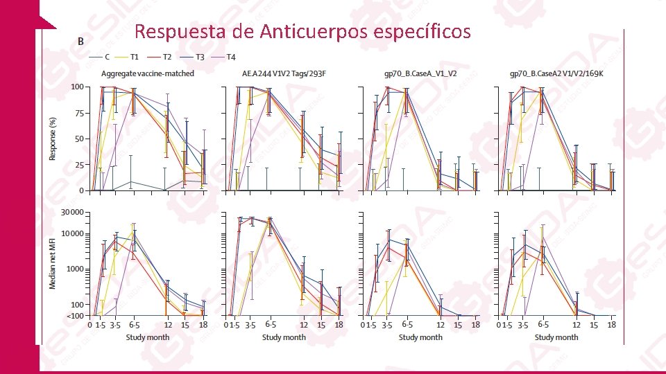 Respuesta de Anticuerpos específicos 