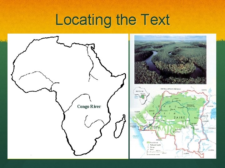 Locating the Text Congo River 