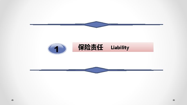 1 保险责任 Liability 