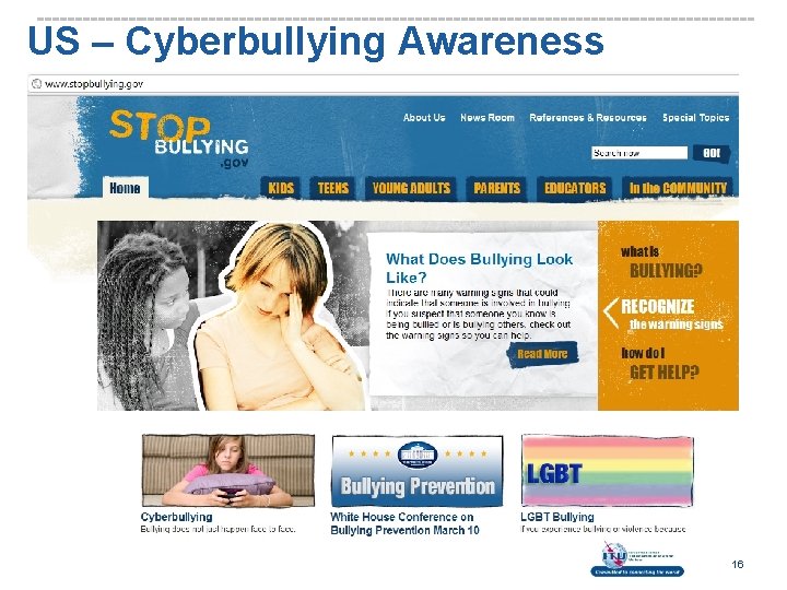 US – Cyberbullying Awareness 16 