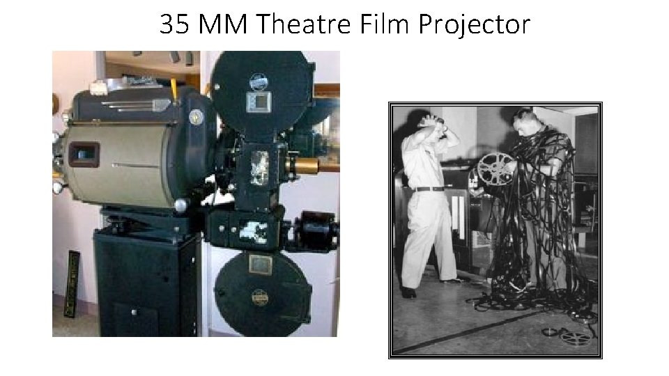 35 MM Theatre Film Projector 