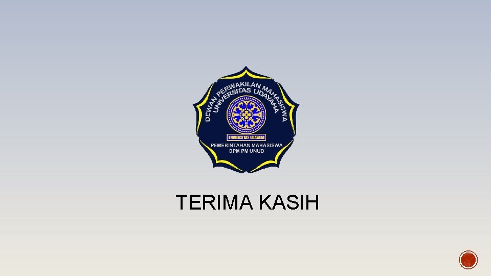 TERIMA KASIH 