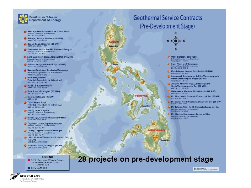 28 projects on pre-development stage 