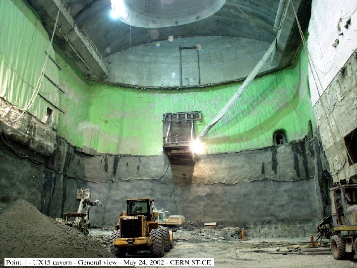 … the ceiling … ATLAS, H. Burckhart, CERN 7 . 