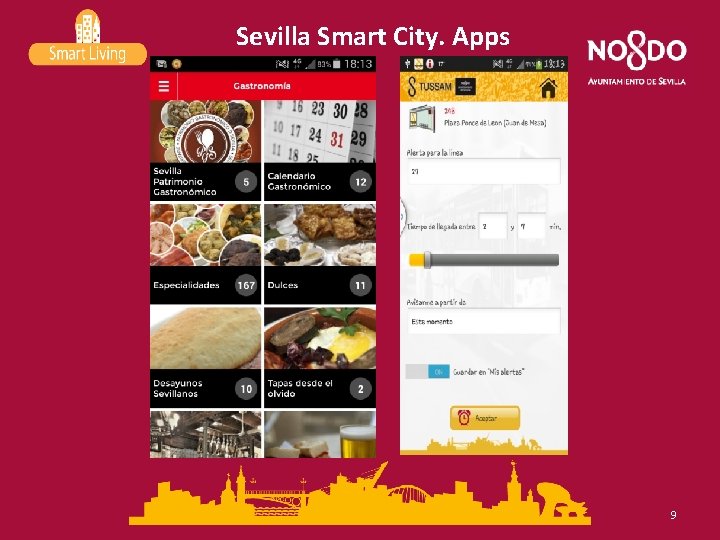 Sevilla Smart City. Apps 9 